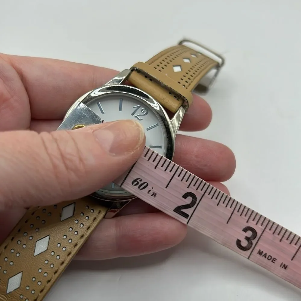 Working! Decree Ladies Large Round Face Watch